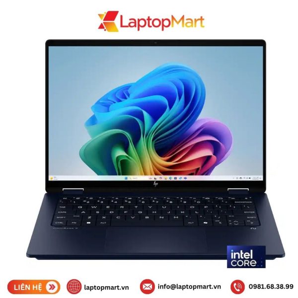 Laptop HP OmniBook X Flip 14 2in1-Core Ultra 5 226V Ultra 7 256V-16GB-512GB 1TB-14 inch 2K Touch-Win 11-laptopmart