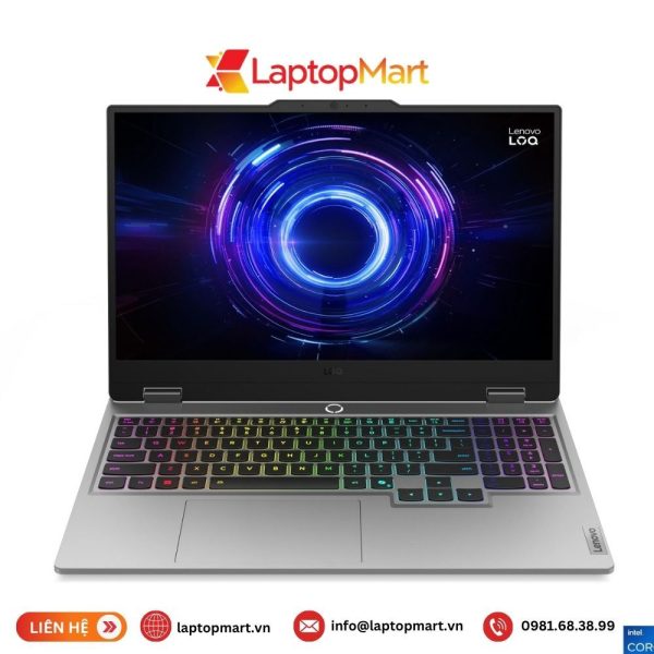 Laptop Lenovo LOQ 15IRX10- Core i7-13645HX Core i7-13650HX- Ram 16GB-SSD 512GB-15.6 inch FHD-RTX 5050- Win 11-2 Year-laptopmart