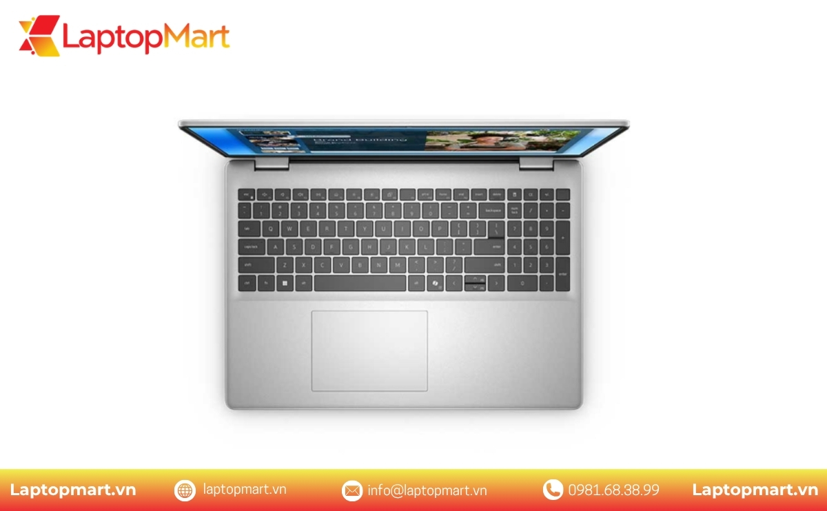 Hình Ảnh Laptop Dell 16 DC16251 DC6C7557W1 |  Core 7 150U | Ram 16GB | SSD 1TB | 16 inch FHD+ | Win 11 | LaptopMart 02