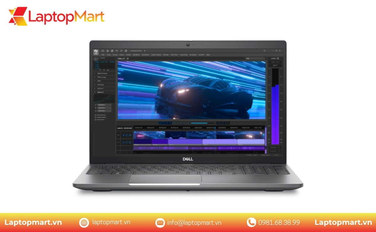 Hình Ảnh Laptop Dell Precision 3591 | Core Ultra 7 165H vPro | Ram 16GB | SSD 512GB | RTX 2000 Ada / RTX 1000 Ada | 15.6 inch FHD | Win 11 Pro / Ubuntu | LaptopMart 01