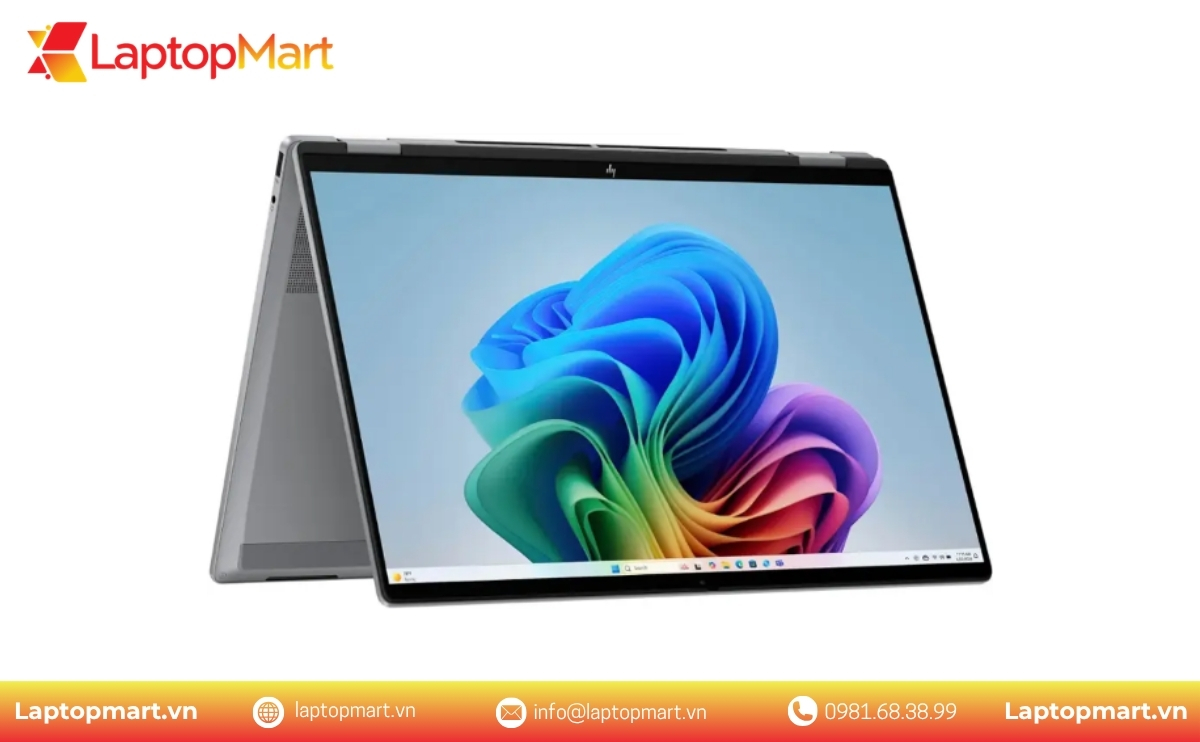 Hình Ảnh Laptop HP Omnibook X Flip 16 2in1 AR0013DX | Ryzen AI 5 340 | Ram 16GB | SSD 512GB | 16 inch 2K Touch | Win 11 | LaptopMart 02