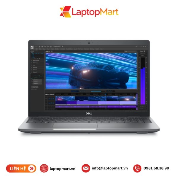Laptop Dell Precision 3591 | Core Ultra 7 165H vPro | Ram 16GB | SSD 512GB | RTX 2000 Ada / RTX 1000 Ada | 15.6 inch FHD | Win 11 Pro / Ubuntu