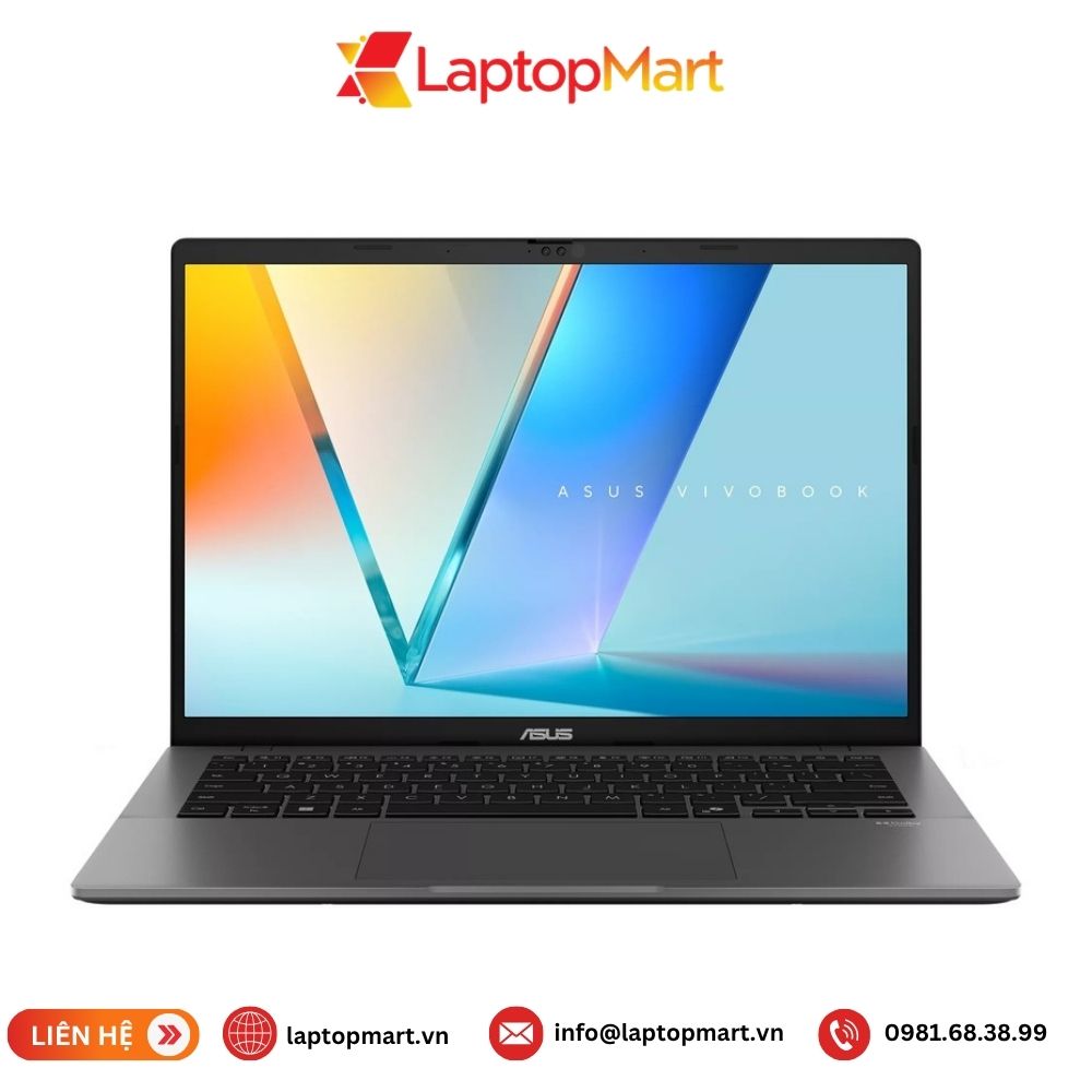 Laptop ASUS Vivobook S14 M3407-Ryzen 5 220 Ryzen AI 7 445-Ram 16GB-SSD 512GB-14 inch WUXGA OLED-Win 11-1 Laptop ASUS Vivobook S14 S3407-Core Ultra 5 225H Ultra 7 255H Ultra 5 325-Ram 16GB-SSD 512GB-14 inch WUXGA OLED-Win 11-Laptopmart