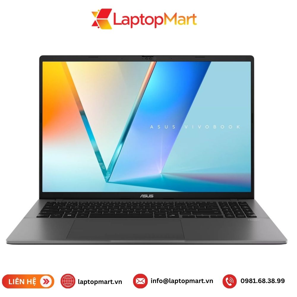 Laptop ASUS Vivobook S16-Snapdragon X X1 26 100 Ryzen AI 7 445-Ram 16GB-SSD 512GB-16 inch WUXGA OLED-Win 11-1 Laptop ASUS Vivobook S16-Snapdragon X X1 26 100 Ryzen AI 7 445-Ram 16GB-SSD 512GB-16 inch WUXGA OLED-Win 11-Laptopmart