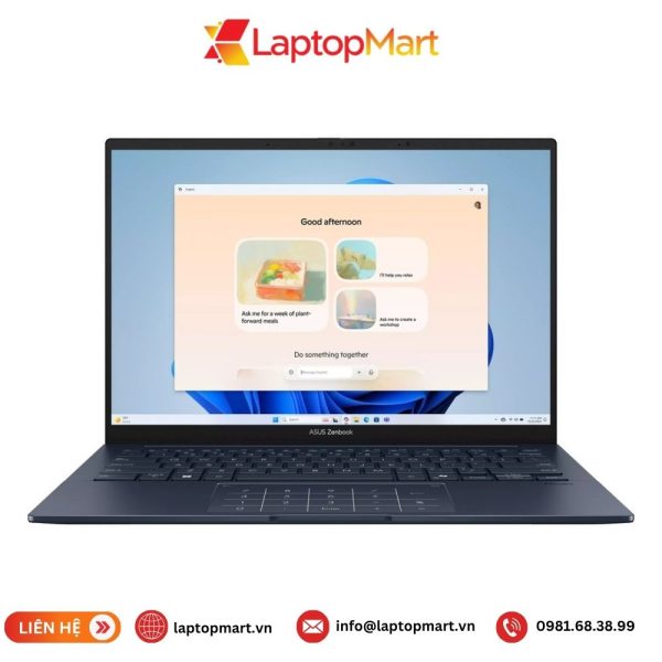 Laptop ASUS Zenbook 14 UX3405CA-Core Ultra 5 225H Ultra 7 255H-Ram 16GB 32GB-SSD 512GB-14 inch 3K OLED-Win 11-Laptopmart