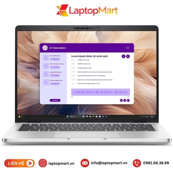 Laptop Dell Pro 14 Plus PB14250-Core Ultra 5 235UCore Ultra 7 268V-Ram16GB32GB-SSD 512GB 1TB-14 inch FHD+_laptopmart