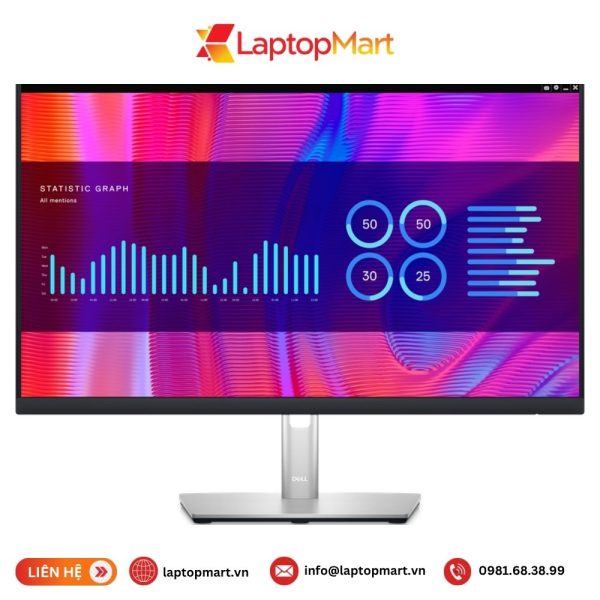 Man-Hinh-Dell-24-inch-USB-C-Hub-Monitor-P2423DE-60Hz-5ms-DP-Van-Phong-HDMI-Do-phan-giai-cao-Bao-hanh-3-nam-laptopmart