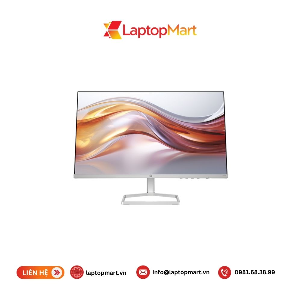 Màn hình HP Series 5 23 inch FHD Monitor 100Hz DP-HDMI-Độ phân giải cao-Bảo hành 3 năm-1 PC-HP-EliteDesk-8-SFF-G1i-Core-Ultra-5-Core-Ultra-7-Ram-16GB-SSD-512GB-Windows-11-Pro-1-Year-laptopmart
