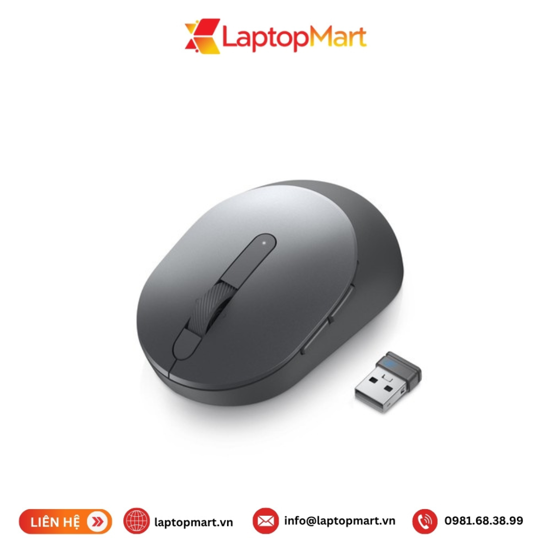 Mouse Dell Pro MS5120W Chuột máy vi tính không dây Dell Pro MS5120W – Đen