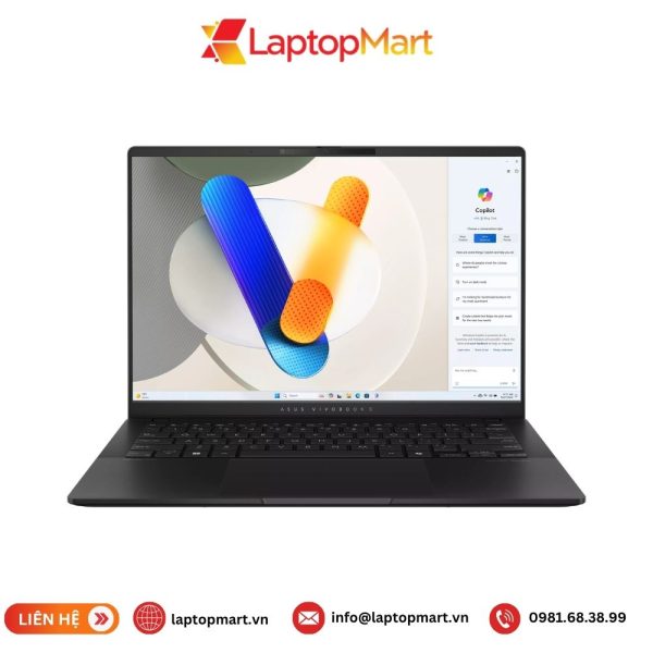 Laptop ASUS Vivobook S14 S5406 Ultra 5 226V Ram 16GB SSD 512GB 14 inch 3K OLED Win 11 _laptopmart-1