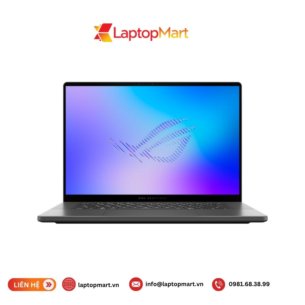 Laptop Asus ROG Zephyrus G16 Ryzen AI 9 465 AI MAX+ 392 Ram 32GB 64GB SSD 512GB 1TB VGA RTX 5060 AMD Radeon 8060S 14 inch WQXGA 165Hz Win 11-1 Laptop Asus ROG Zephyrus G16 Ryzen AI 9 465 AI MAX+ 392 Ram 32GB 64GB SSD 512GB 1TB VGA RTX 5060 AMD Radeon 8060S 14 inch WQXGA 165Hz Win 11-laptopmart
