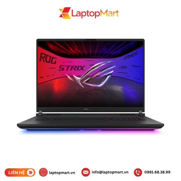 Mua laptop ASUS ROG Strix SCAR 18 chính hãng cấu hình khủng Intel Core Ultra, card RTX, màn hình Mini LED 240Hz đỉnh cao. Trả góp 0%, quà tặng hấp dẫn!